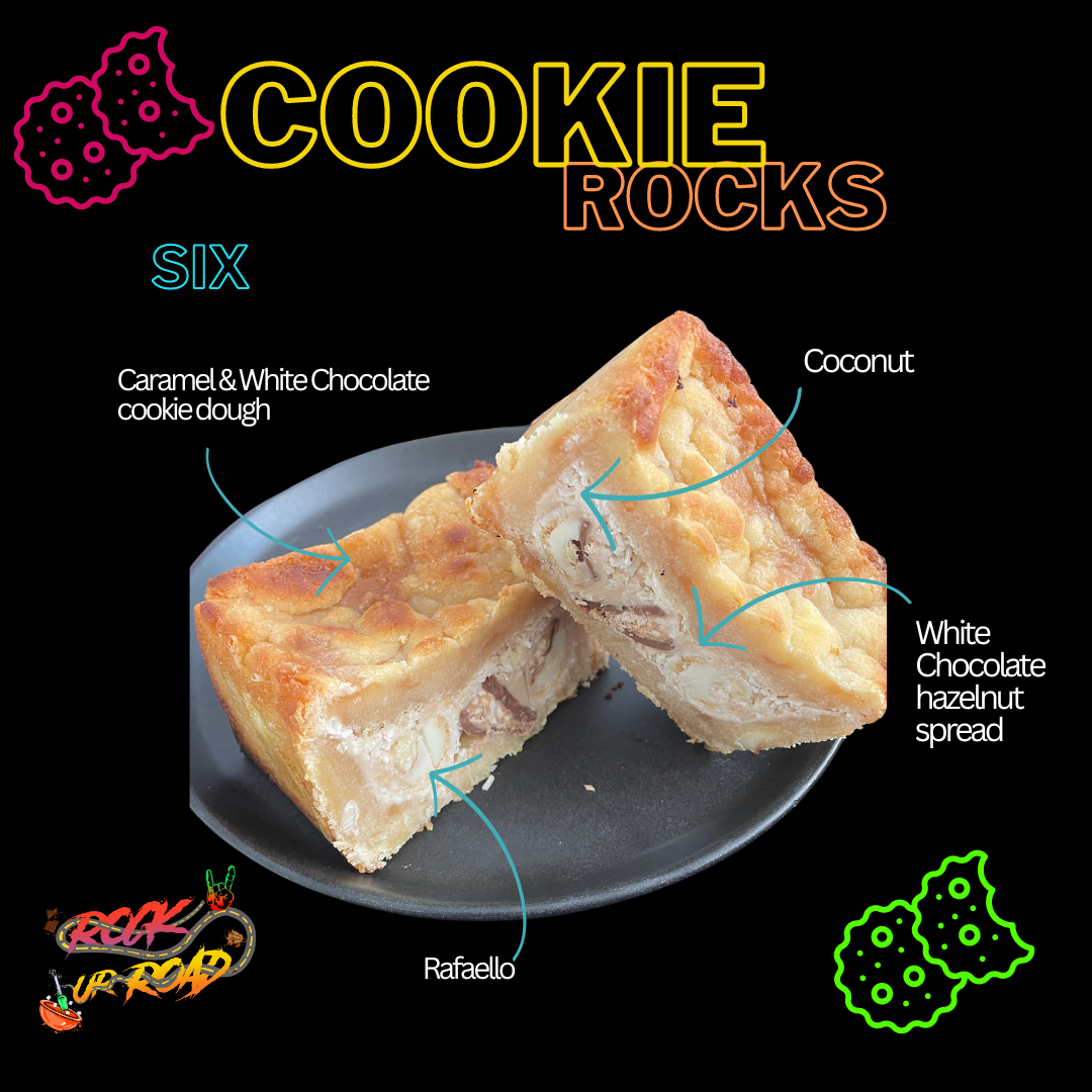 6. SIX - Caramel & White Choc Coconut Truffle